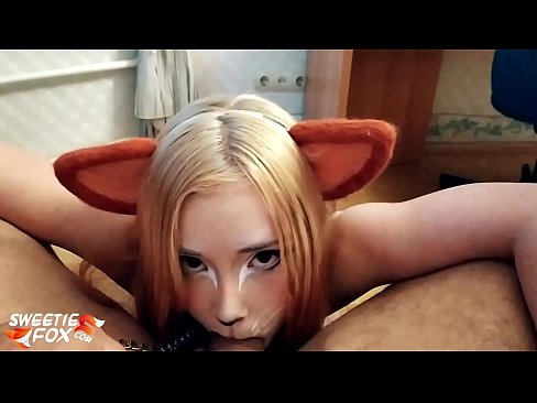 ❤️ Kitsune ກືນ dick ແລະສ້າງຄວາມຫມັ້ນຢູ່ໃນປາກຂອງນາງ ❤️❌ ພາບລາມົກທີ່ມີຄຸນນະພາບ ຢູ່ພວກເຮົາ ️❤
